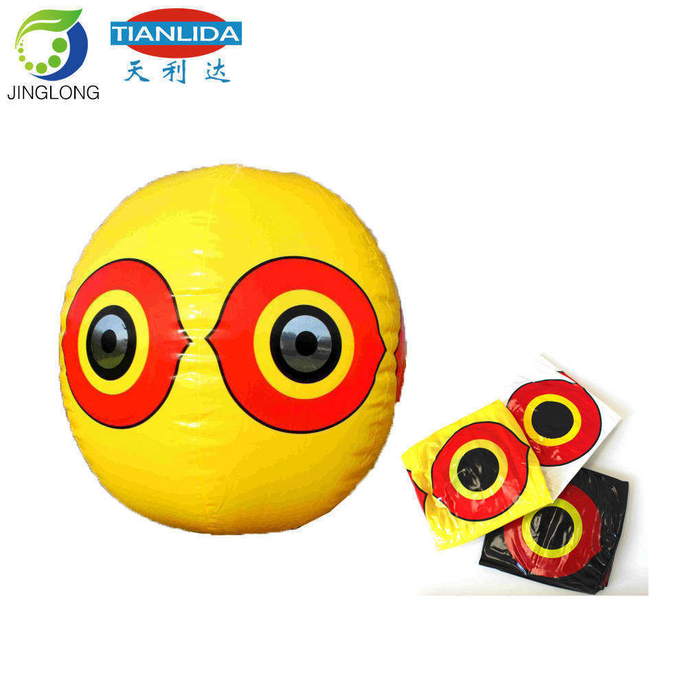 Wholesale Repel Pigeon Sparrow Crow Inflatable Bird Scare Eyes Balloon Pvc Bird Repeller Balloon Eyes Balloon Bird Scare Ball