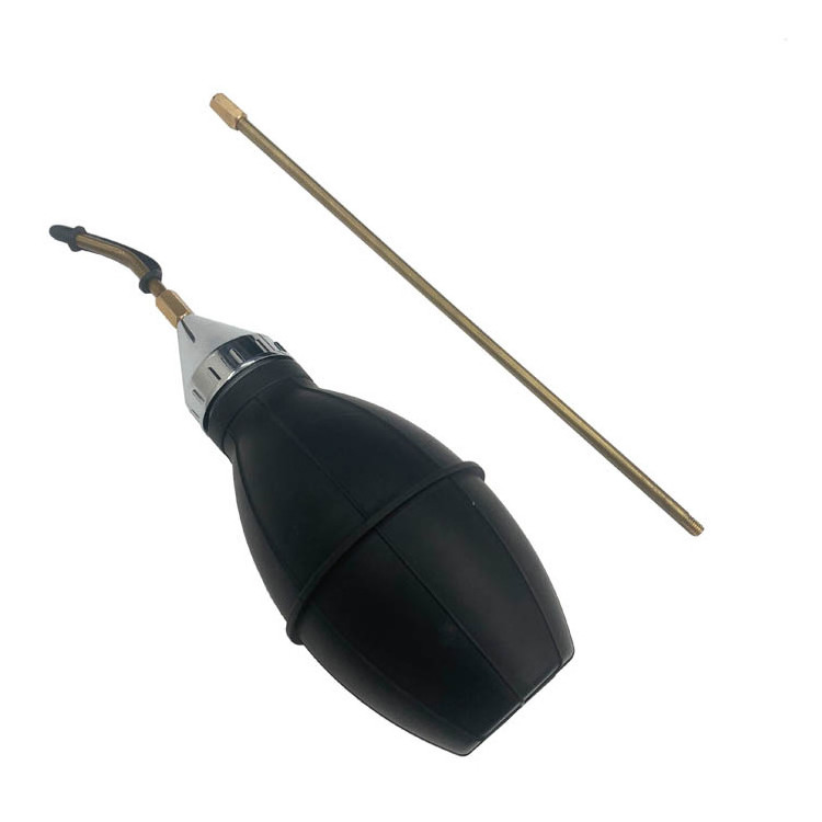 Rubber Bulb Shape Insecticide&Pesticide Hand Duster with Long Brass Tube