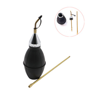 Bulb Shape Insecticide&Pesticide Rubber Spray Duster with Long Brass Tube