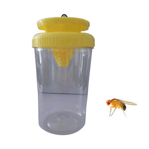 2023 Good Price Best Catcher Yellow Reusable Plastic Fruit Fly Trap