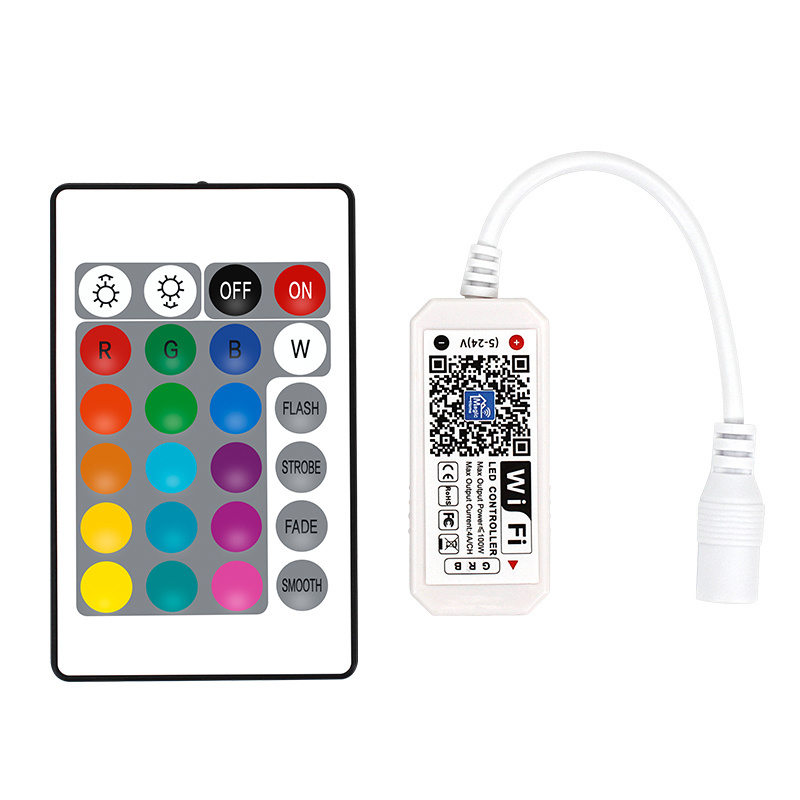 Good Quality DC5V 12v rgb led controller rgb led Wi-Fi RGB LED controller RGB LED controller for led strip