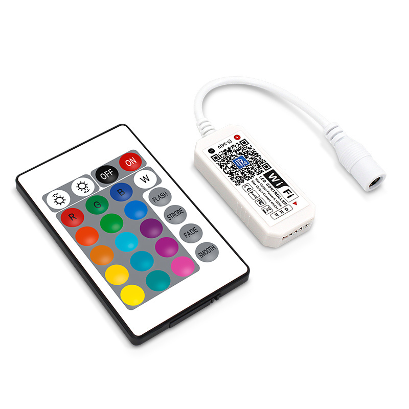 Good Quality DC5V 12v rgb led controller rgb led Wi-Fi RGB LED controller RGB LED controller for led strip