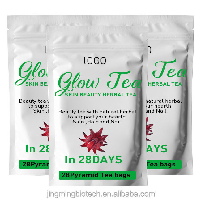 High Quality Private Label detox tea skin glow herbal whitinning tea