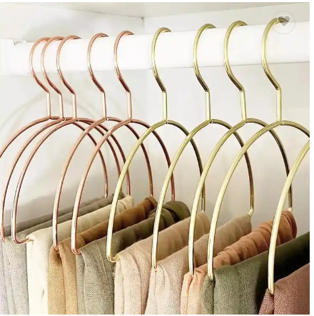 Hijab Hangers Rose Gold staple rectangle gold-finished hanger sleek Hijab Accessories scarf muslim hijab