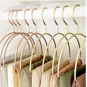 Hijab Hangers Rose Gold staple rectangle gold-finished hanger sleek Hijab Accessories scarf muslim hijab