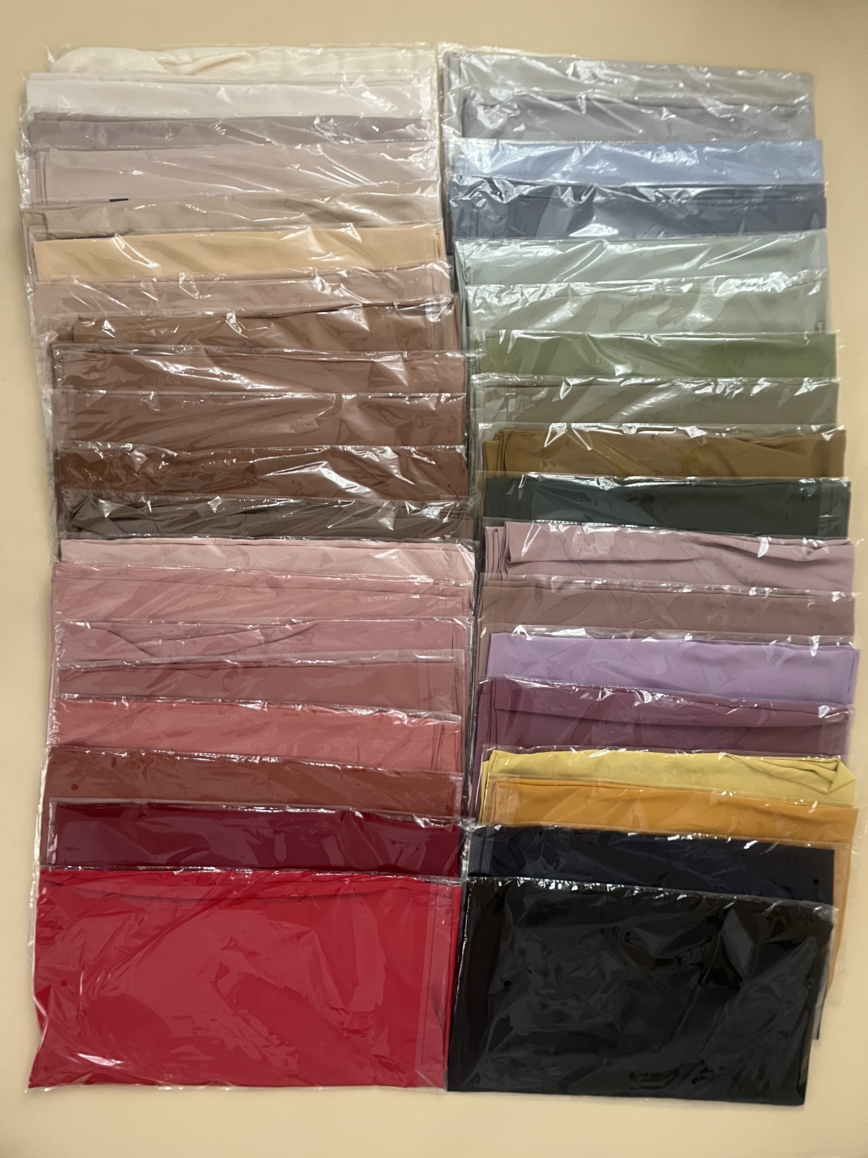 High Quality MEDINA SILK Long Chiffon Women's Shawl Hijab Scarf Custom Logo Wholesale Premium Heavy Chiffon Hijab