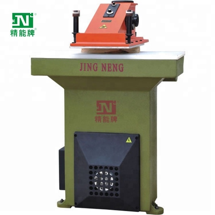 China Shoes Machine Making Manufacturer Hydraulic Swing Arm Clicker Press Die Cutting Machine Clicker Press Cutting Machine