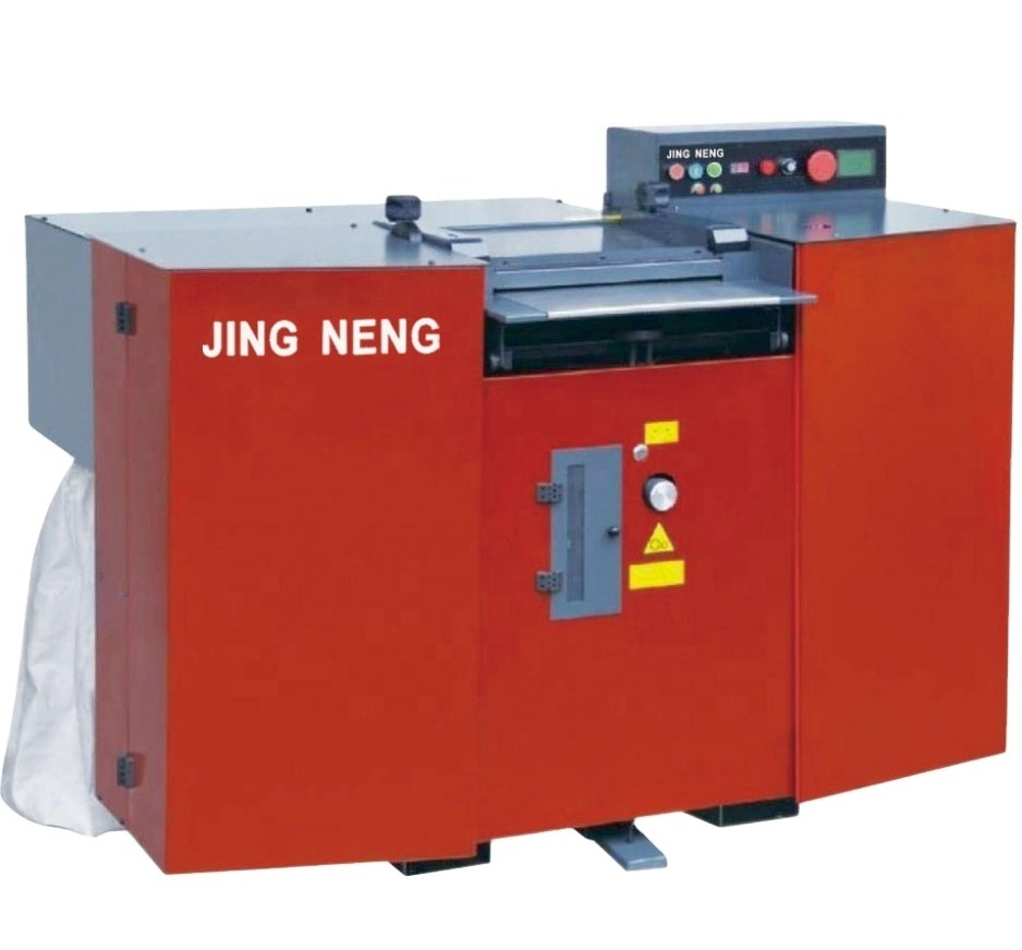 Band Knife Leather Splitting Machine High Precision 420mm Width PLC Band Knife Leather PU PVC Splitting Machine