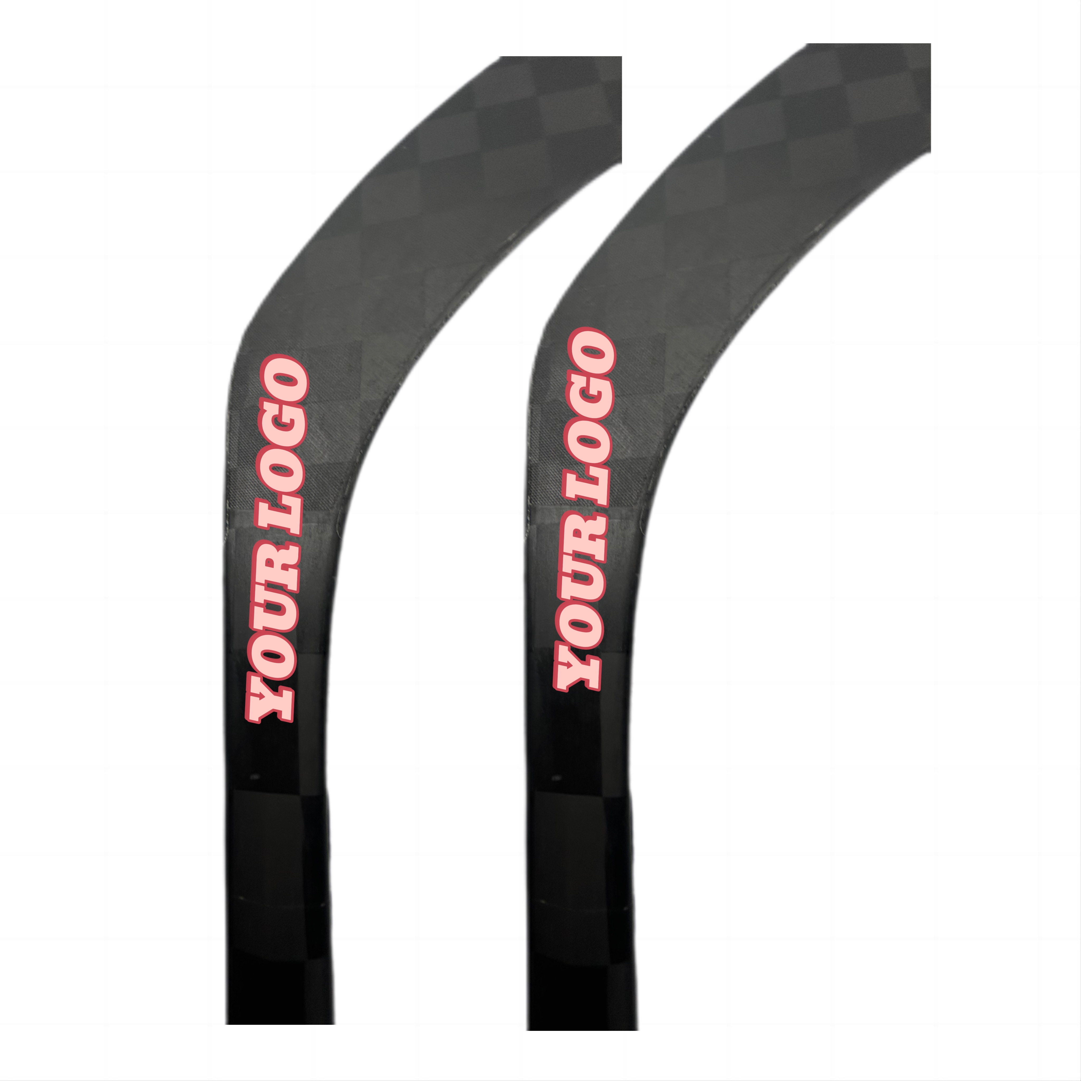 2024 Customized Ice Hockey Stick Rubber Ball Lacrosse Brush Double Sides Sharewood Ball Field Hockey Stick New  Hockey Stick