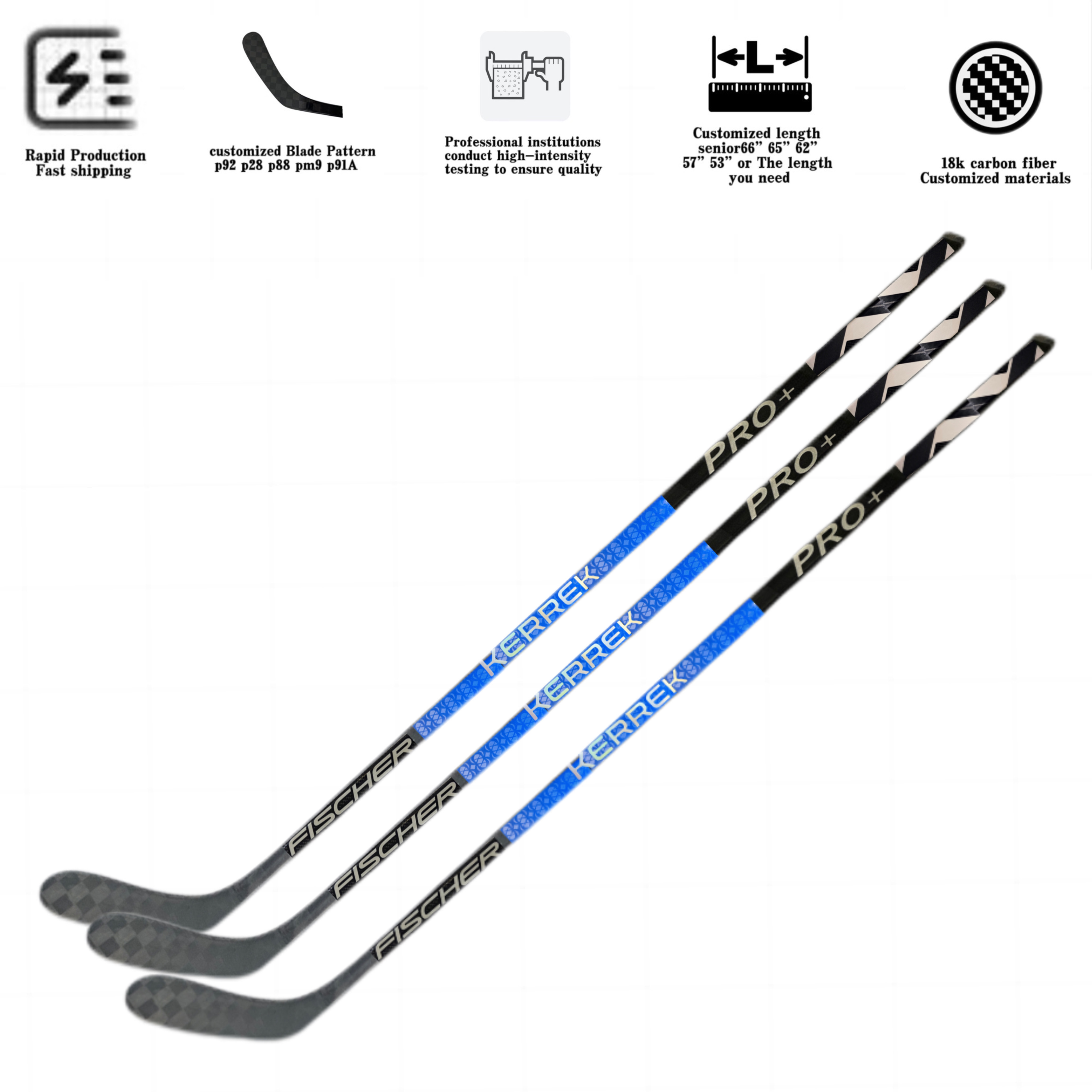 Custom Made Field Hockey Sticks Classic 100%  Carbon Field Cricket Bat Grays Kids Sialkot Professional Pakistan Ice Hockey Stick