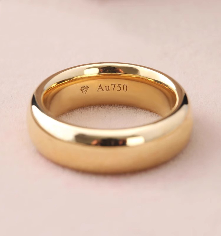 Fashion S925 Wedding And Engagement Minimalist Jewelry 18k Gold Plated Rings For Women S925 Silver Ring