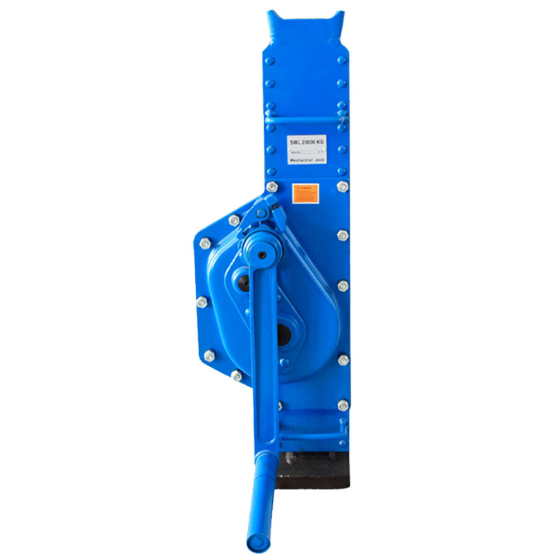 3T-50T  KD type manual hand mechanical screw steel lifting jack price rack and pinion jack