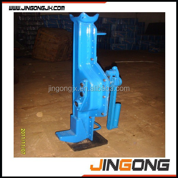 3ton 5ton 10ton  16ton 20ton mechanical jack steel ratchet toe jack with best price industrial jack China supplier