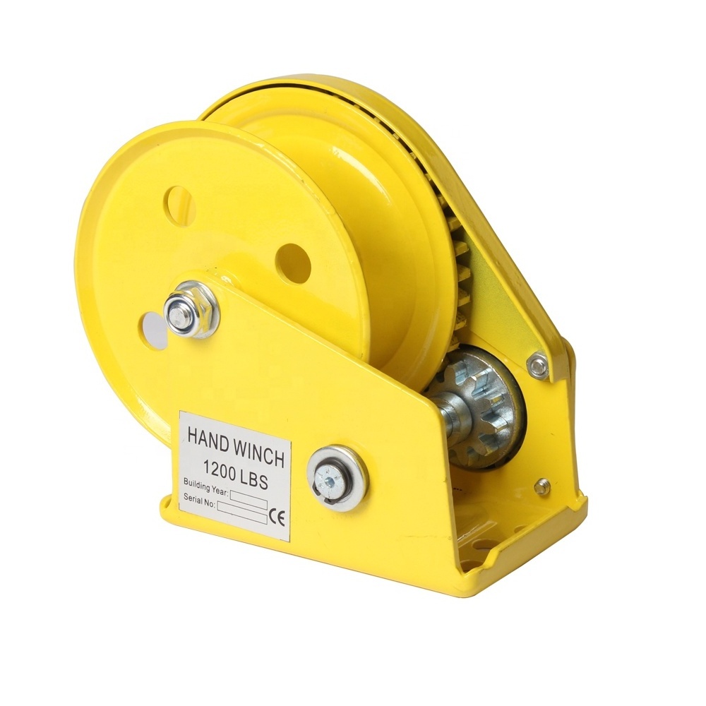 1200/1800/2600 LBS Hand windlass/manual winch/hand operated winch