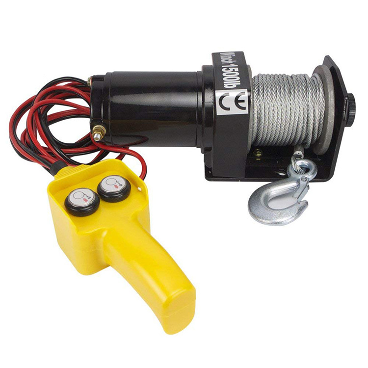 High Speed Portable Auto 12v Electric Hydraulic Winch for Car