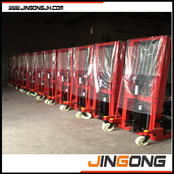 1000KG 2000KG Portable hand forklift / manual forklift stacker in good quality export to Japan