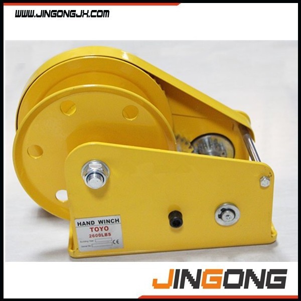 1200/1800/2600 LBS Hand windlass/manual winch/hand operated winch