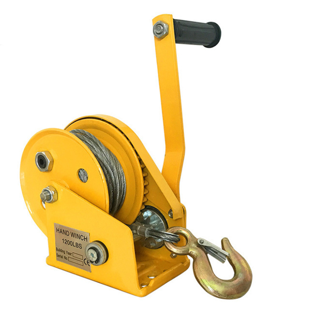 500kg 1000kg 1500kg self locking automatic brake mini hand winch