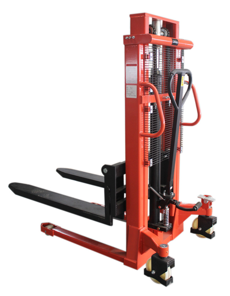 1000KG 2000KG Portable hand forklift / manual forklift stacker in good quality export to Japan