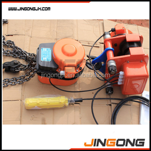 3ton electric chain hoist vital chain hoist small electric hoist with electric trolley