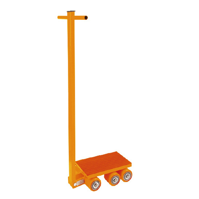 Best sell platform 6ton steel wheel transport trolley cargo trolley used for removing goods