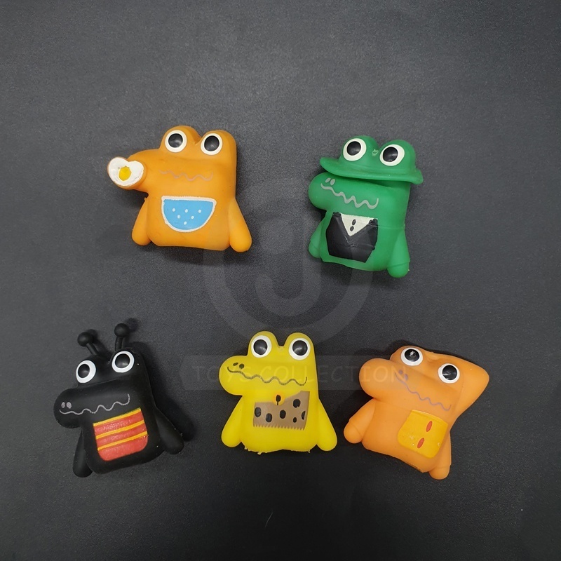 New Product Party Favors 5 Designs Frog Hand Finger Puppet For Vending Capsule