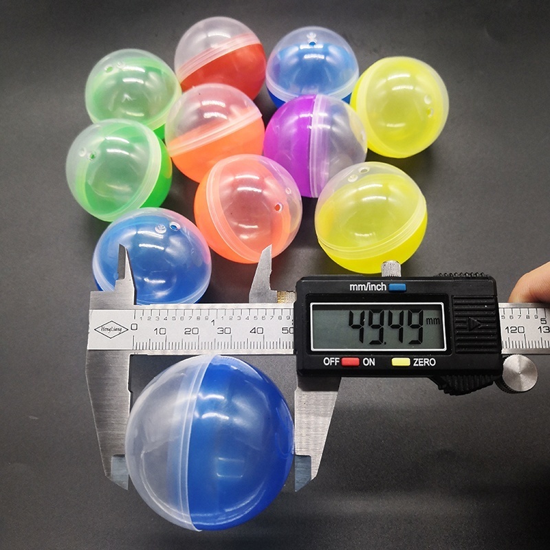 Wholesale Empty Plastic 2 Inch 50 mm Toy Capsule Ball For Vending Machine