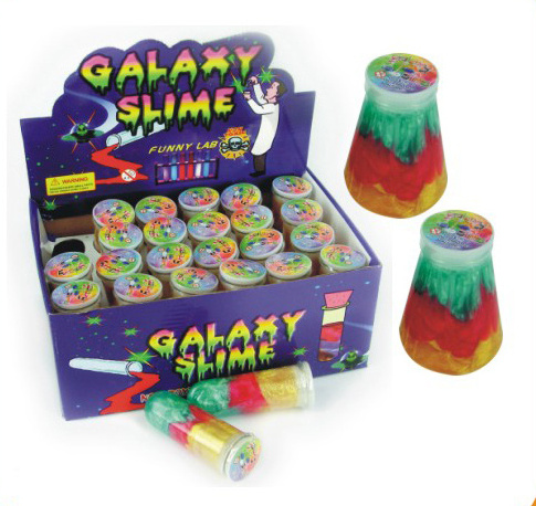 Multi-color DIY Soft Crystal Mug Slime Kit With Box Containers For Kids Slime Toy