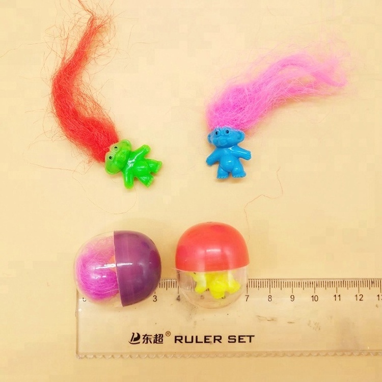 Wholesale Yiwu Manufacture Supplier PVC Troll Dolls Children's Toys Long Hair Elf Plastic Indian Troll Doll Toy For Kid