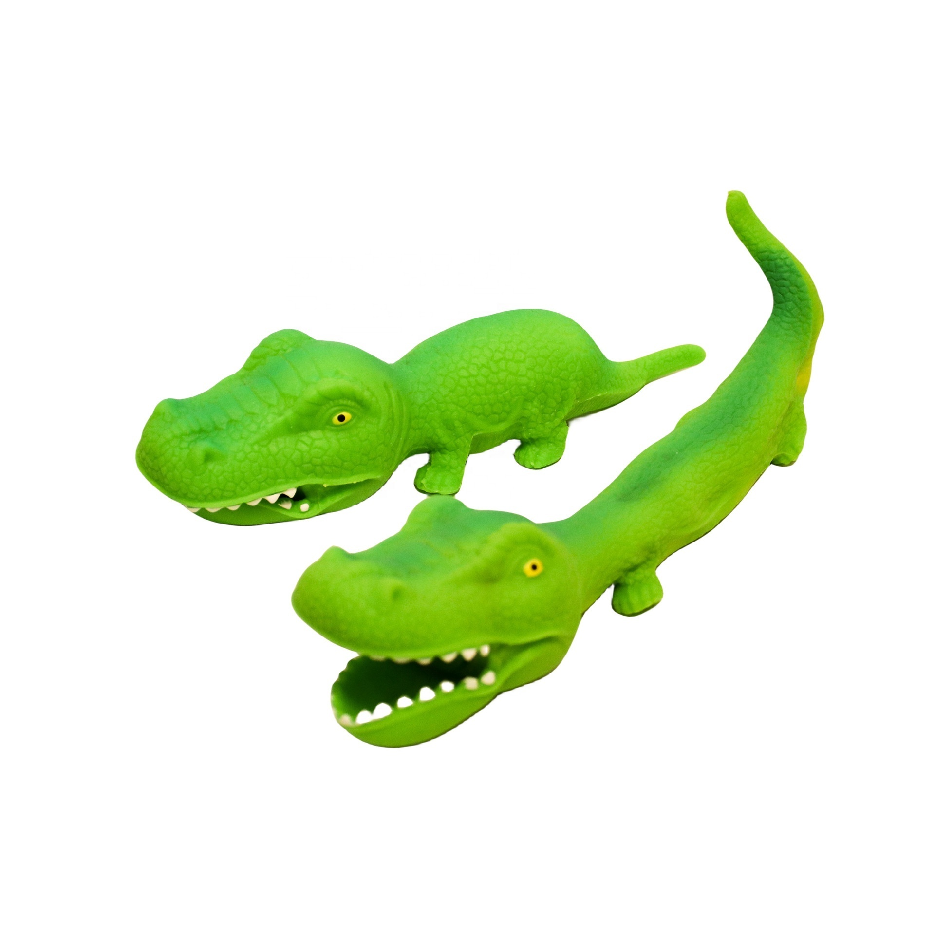 Wholesales Promotional Gifts Stretchy Dinosaur Shaped Sand Filled Stress Fidget Stress Squeeze Toys for Kids