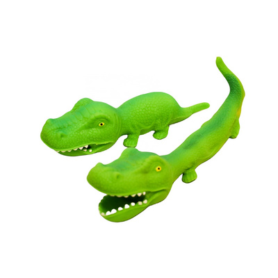 Wholesales Promotional Gifts Stretchy Dinosaur Shaped Sand Filled Stress Fidget Stress Squeeze Toys for Kids