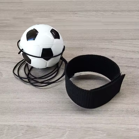 Wholesales Sport Return PU Hand Ball Wrist Bounce Ball Exercises Bouncing Elastic On Nylon String Children Kids Outdoor Toy