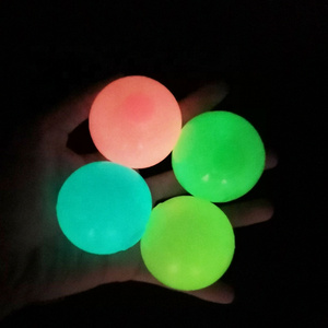 Luminescent Stress Relief Ball Glow in the Dark Ceiling Sticky Balls For Kids