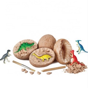 Wholesale Dinosaur Excavation kit 3D Dinosaur Digging Fossil Kit Dig For Bones Dig kit Toys Educational Dinosaur DIY Toy for kid