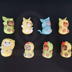 New Design Kids Surprise Gifts Small Toys For 2 Inch Vending Capsules Plastic Mini Animal Anime Figures With Clothes