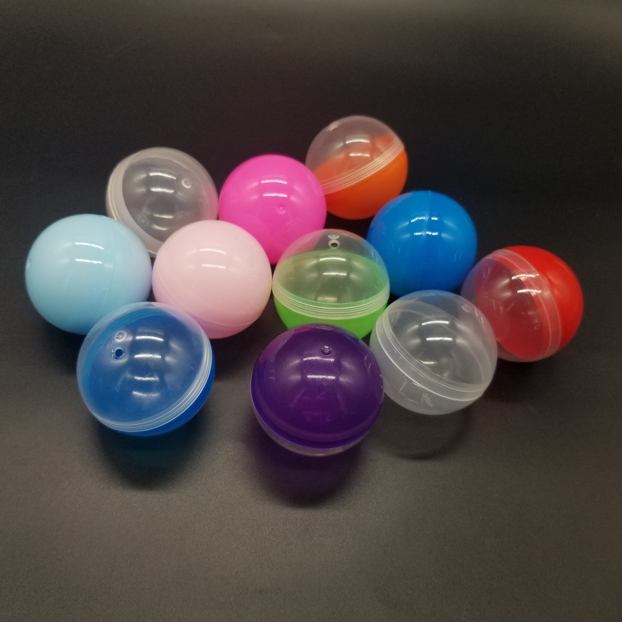 Wholesale Empty Plastic 2 Inch 50 mm Toy Capsule Ball For Vending Machine