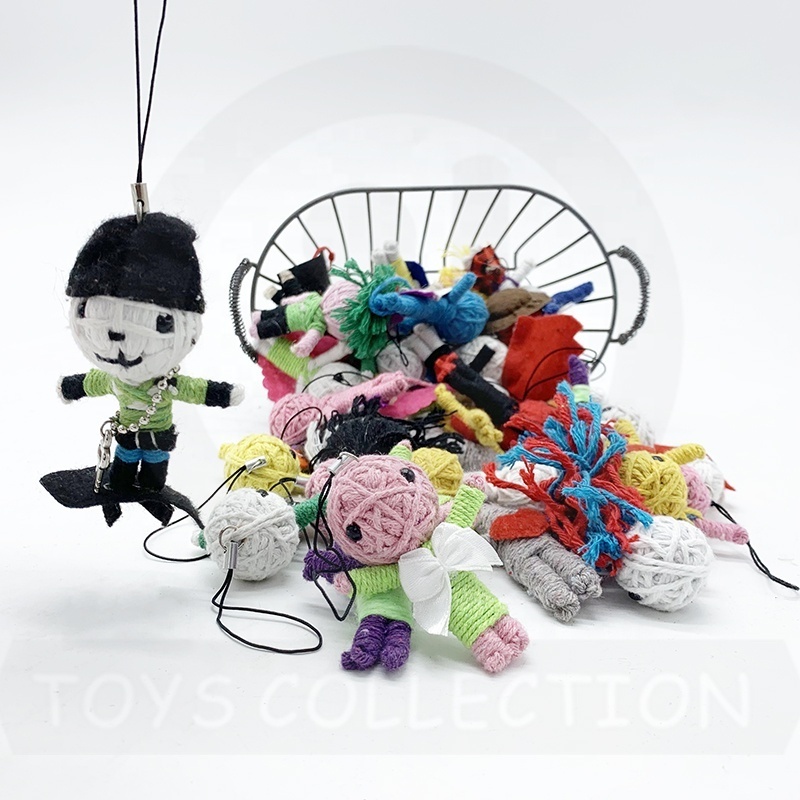 Wholesale Custom Design Voodoo String Doll For 2 Inch 5 cm Vending Capsule