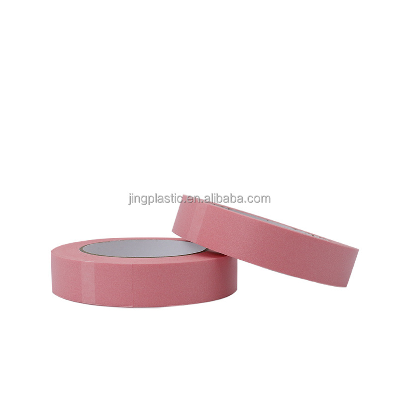 Pink low tack masking tape