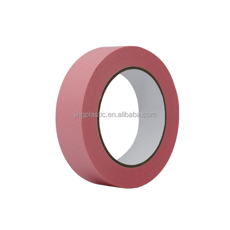 Pink low tack masking tape