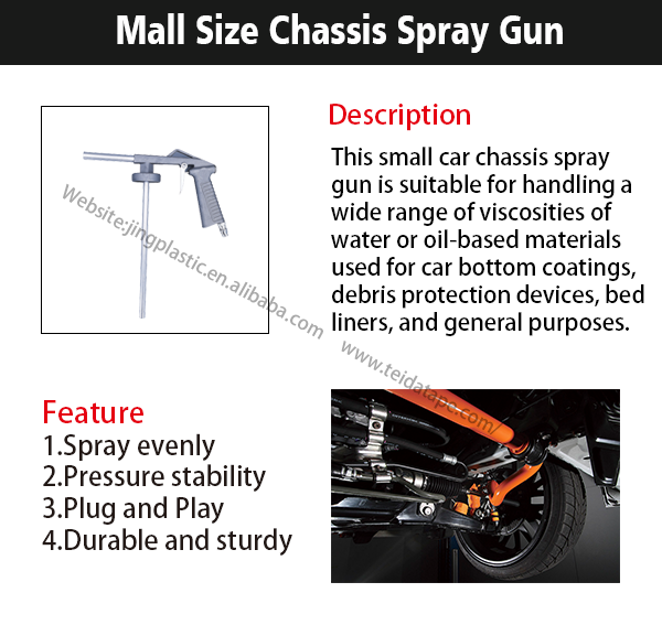 Air Spray Gun Automotive Coating Gun Car Undercoating Spray Gun With Car Wash