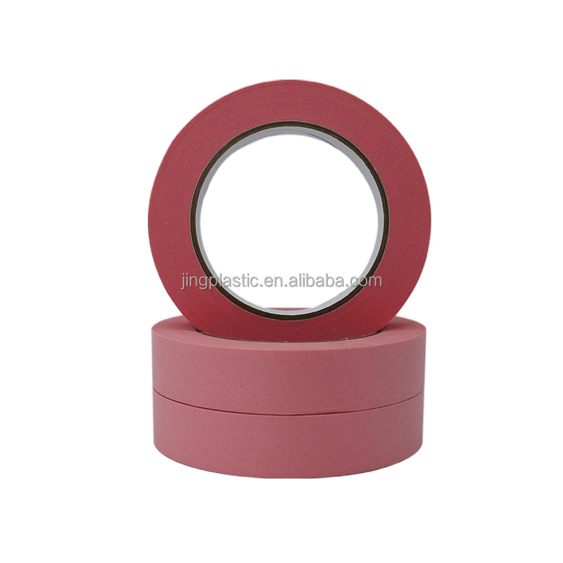 Pink low tack masking tape