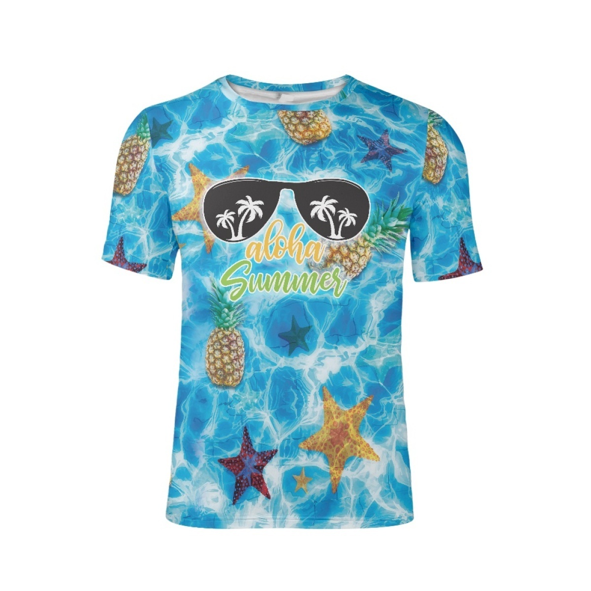 Polynesia Hawaii Aloha Men's t-Shirt Print On Demand Plus Size Tee Summer Hot Selling Fashion Beach Tee