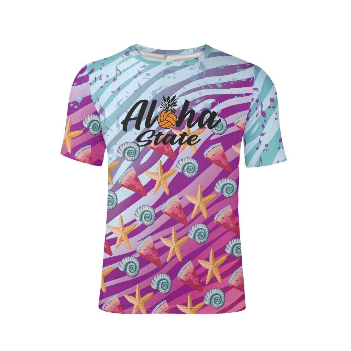 Polynesia Hawaii Aloha Men's t-Shirt Print On Demand Plus Size Tee Summer Hot Selling Fashion Beach Tee