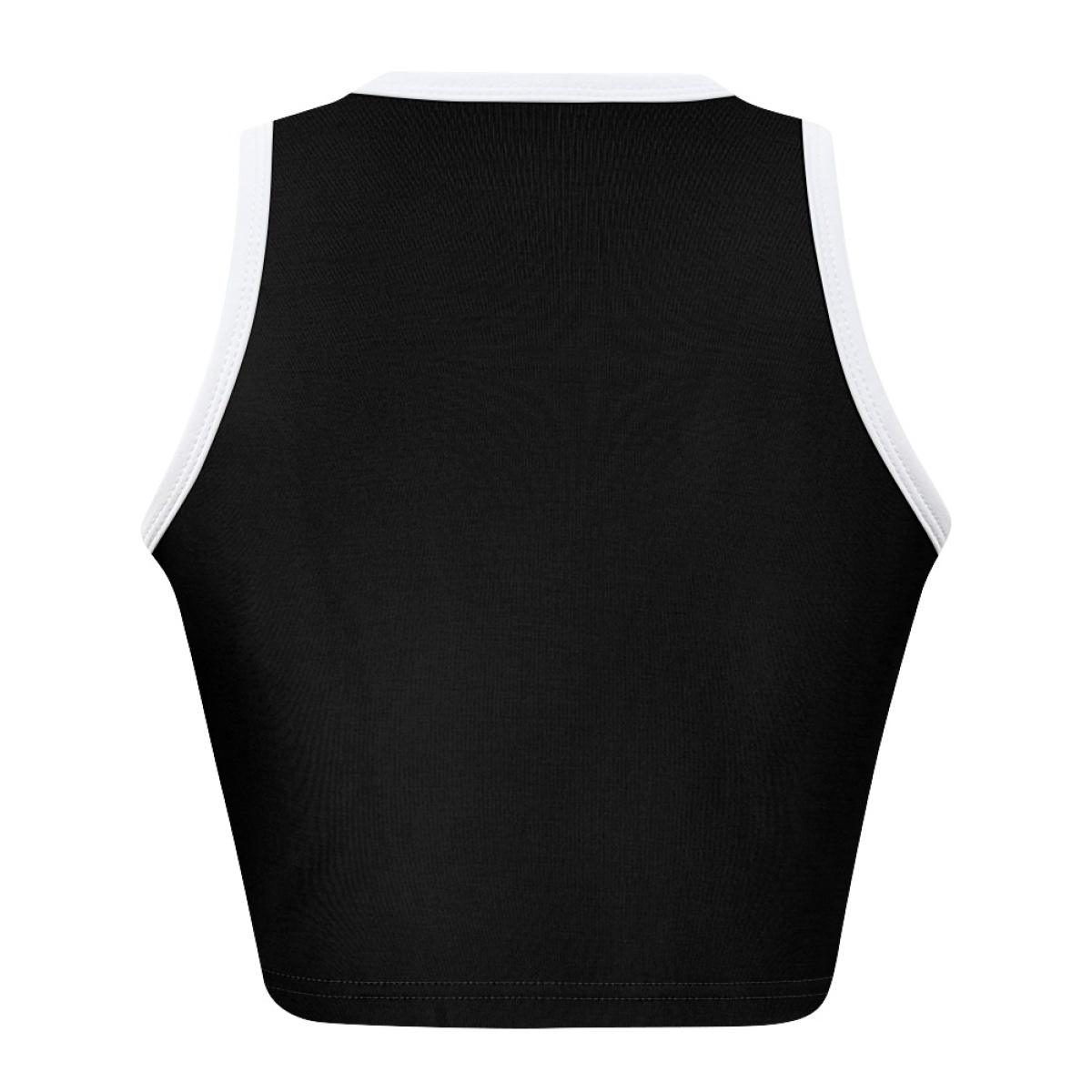 Factory Supply T-Shirt Print On Demand Fashionable Versatile X-Shaped Back Design Tight-Fitting Vest Midriff-Baring Crop Top