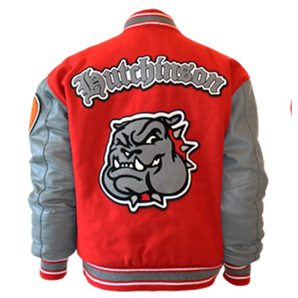 Wholesale custom logo baseball bomber jacket mens letterman jackets