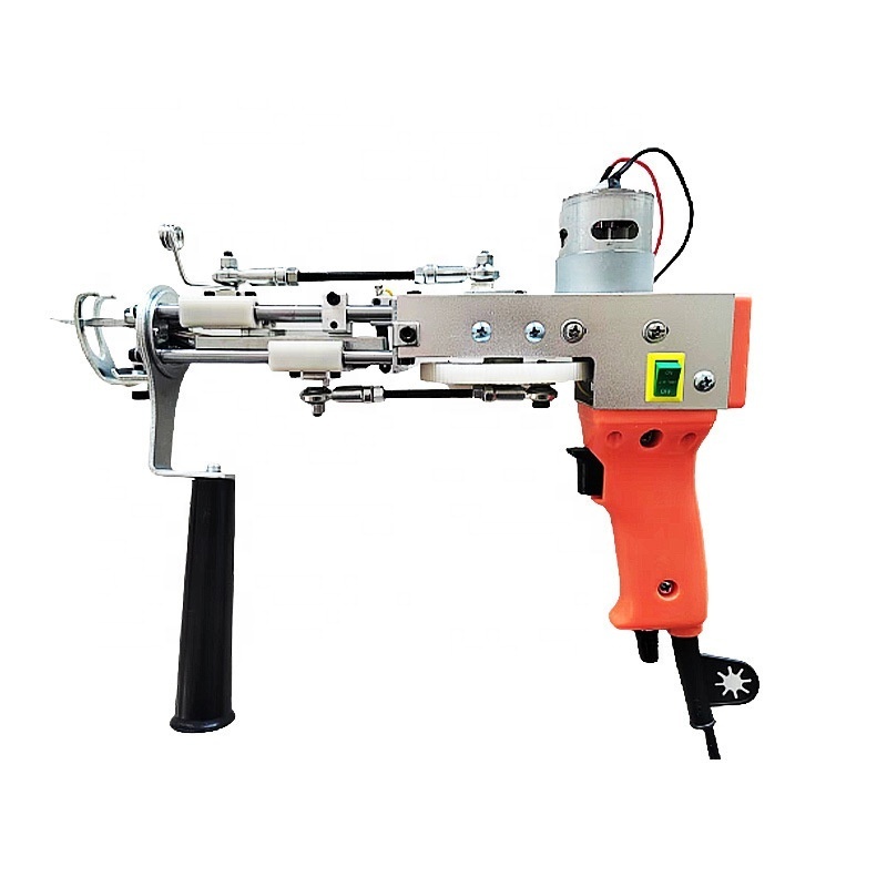 FACTORY Loop Cut Pile Flocking Machine Pistola Para De Alfombra Hand Rug Making Tufting Gun Weaving Machines For Carpet