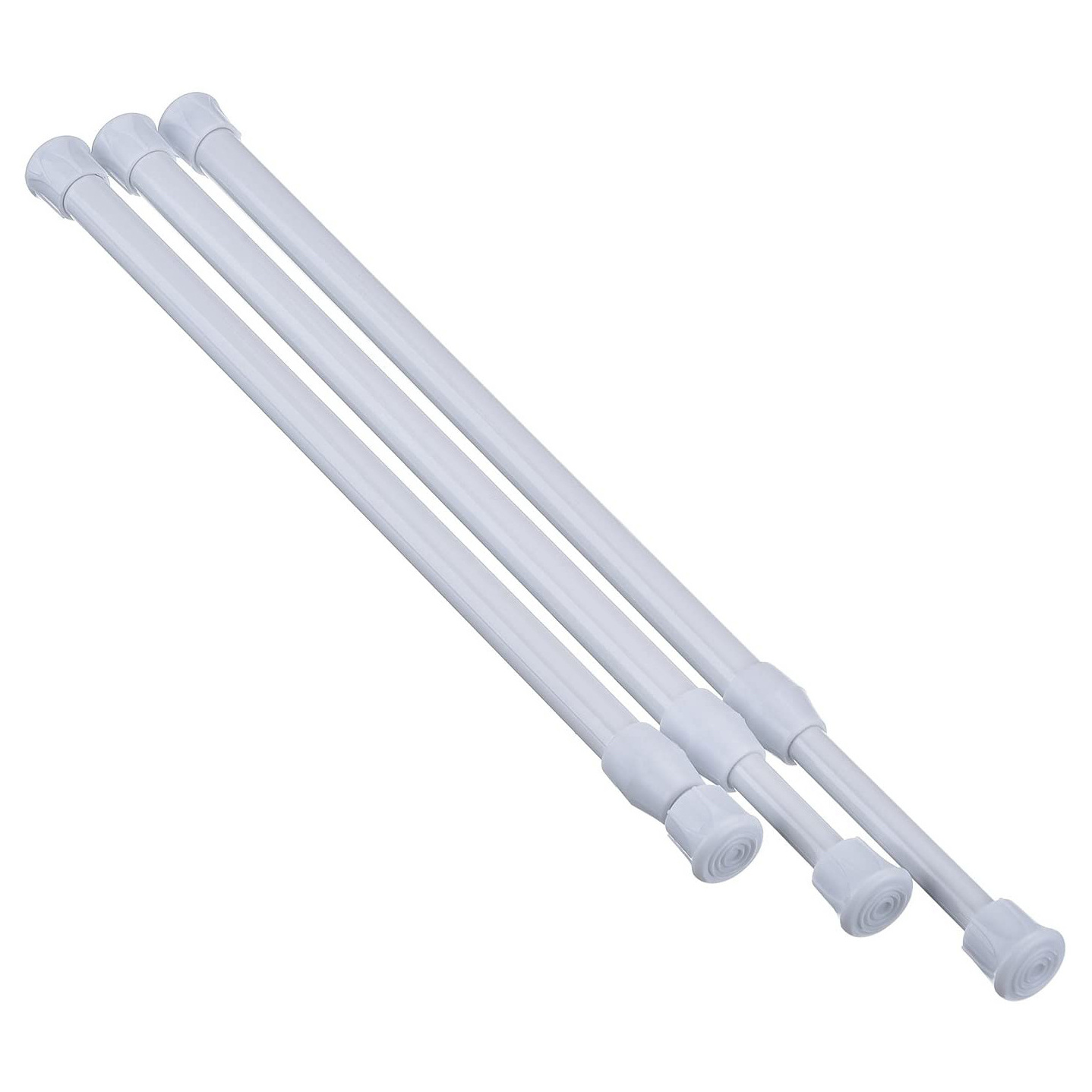 Hot Sale Spring Tension Curtain Rod Adjustable 40-60cm Cupboard Bars Tension Small Shower Rod