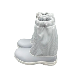 Dust Free Anti-Static Clean Workshop PU Thickened Soft Bottom Man Working Safety Boots Shoes