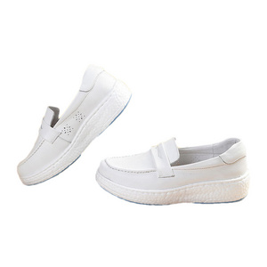 New Product Anti-Slip Waterproof Comfortable White Safety Hospital Medical Nursing Shoes For Women