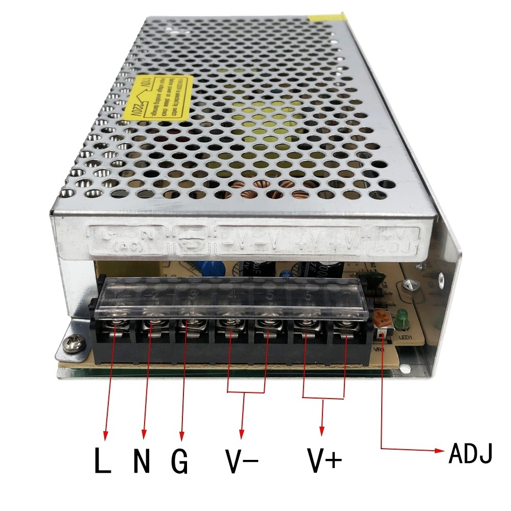 Hot sell led power 110v 12v 20a led strip power supply 12v 240w switch power supply